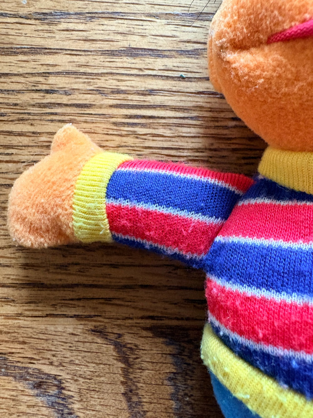 VTG 1997 TYCO/Mattel Ernie stuffed doll Sesame Street stuffie- 9 inches - Picture 11 of 15